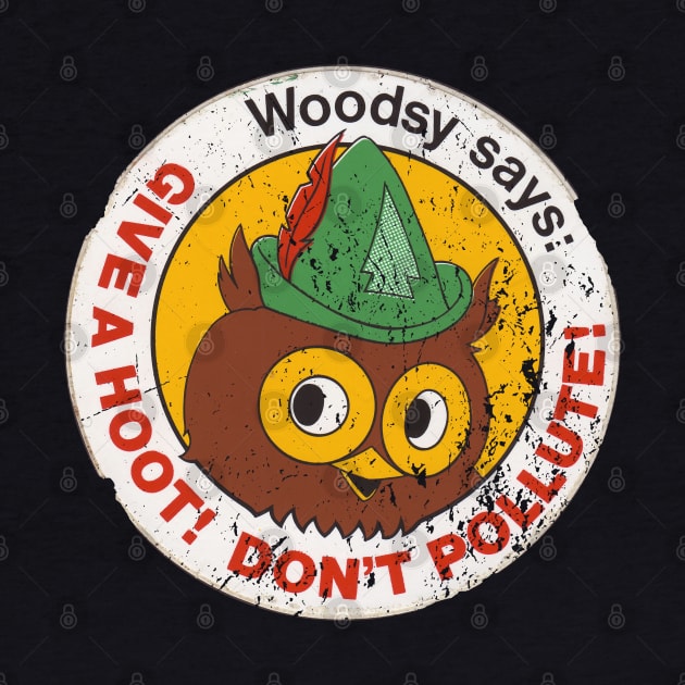 Woodsy Owl by retrorockit